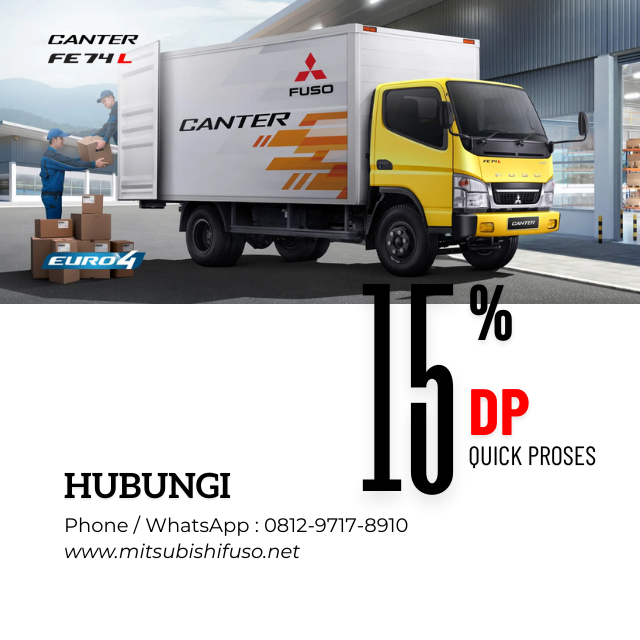 display canter fe 74l